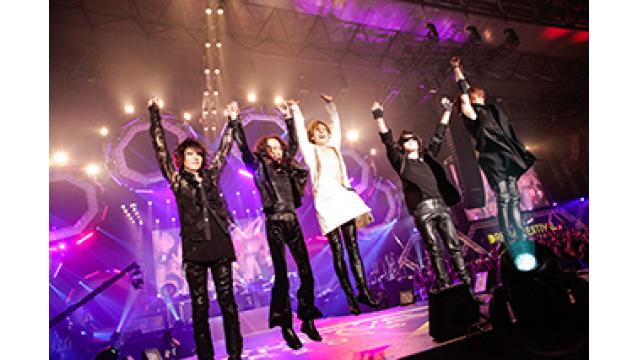 X JAPAN 世界を舞台に活躍している貫禄を見せつける！幕張に響いた「紅」のサビの大合唱！！！10万人規模の日本公演への序章　ついに“紅に染まった夜”へのカウントダウンが始まった！
