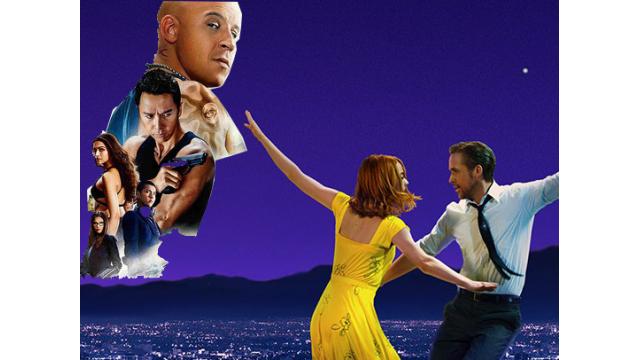 映画の感想。『トリプルX：再起動』『ラ・ラ・ランド』