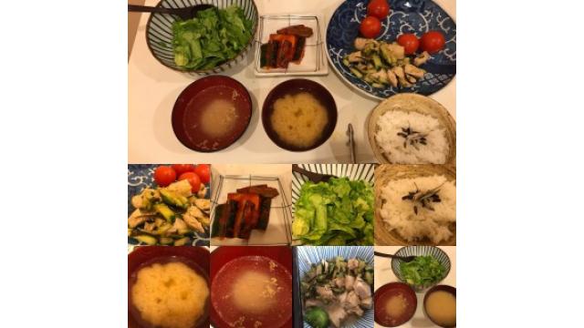 チキンの胸肉と......