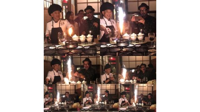 サプライズで祝ってもろたで！