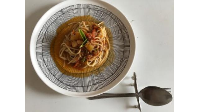 大江屋レシピ (46) 「Heir Loom Tomatoのスープスパ」の巻