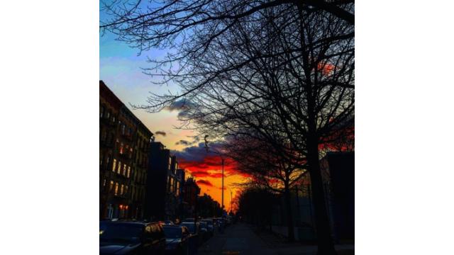 夕方がどこかへ。