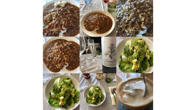 ビーフともち豚のミックスひき肉キーマカレー！