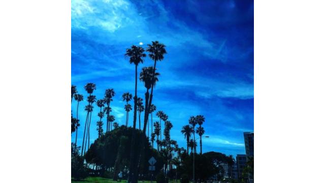 青トンネルで見た万華鏡！