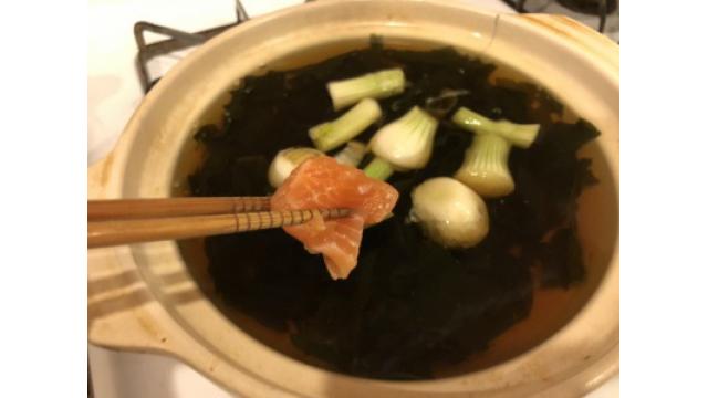 大江屋レシピ(86)「しゃけ鍋」の巻