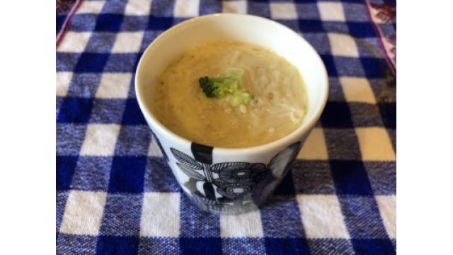 大江屋レシピ(91)「えのきとブロッコリの茶碗蒸し」の巻