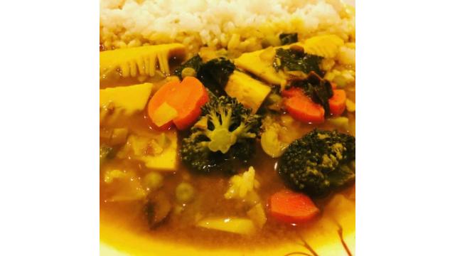 昨日の夜は手作りカレー