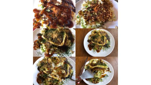 キャベツと卵だけで作るお好み焼き