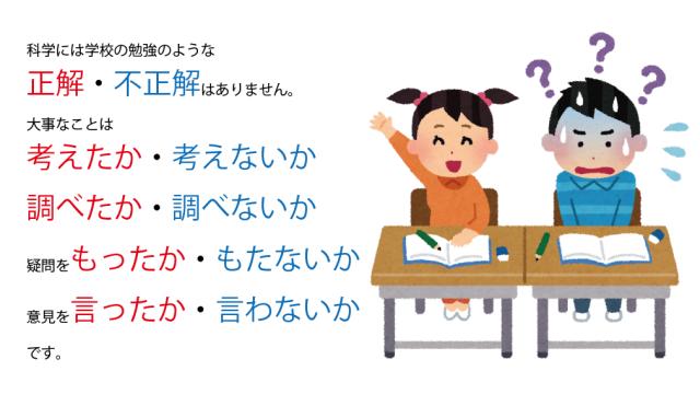 コラム「科学に必要なこと(第2回)　原理や法則は絶対か？」