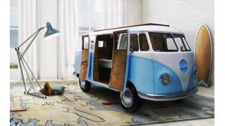 ワーゲンバスそっくりのベッドルーム「BUN VAN（バンバン）」