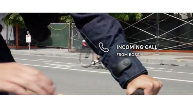 Googleとリーバイスが共同開発したスマホを操作できる「スマートジャケット」