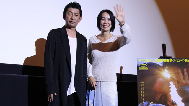 永瀬正敏、河瀬直美監督が登壇！映画『光』大阪舞台挨拶レポ