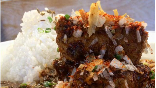 周りの評判を聞いて気になっていた権之助坂下「LAND」のカレーです。【目黒エアーズロック】