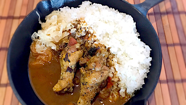 【1年1000カレー】1/2 スリランカチキンカレー／手作り【No.5/1,000】