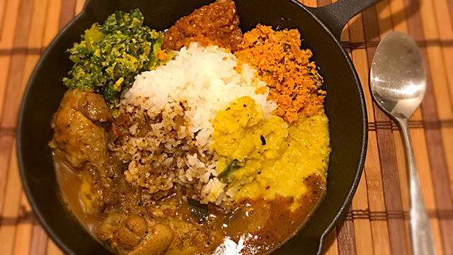 【1年1000カレー】1月12日 スリランカ ライス＆カリー／手作り【No.73/1,000】