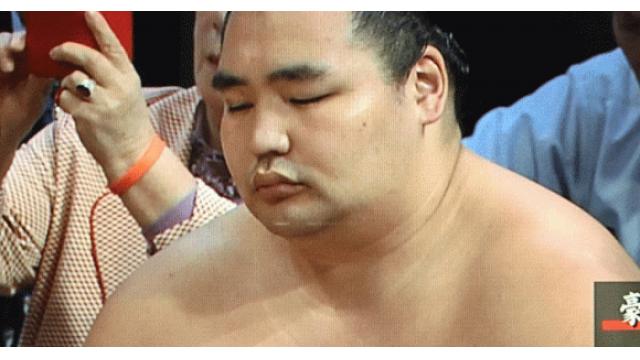 鶴竜のお腹が妙にテカテカしてると思ったら審判長のハゲ頭で腹筋崩壊ｗｗｗ