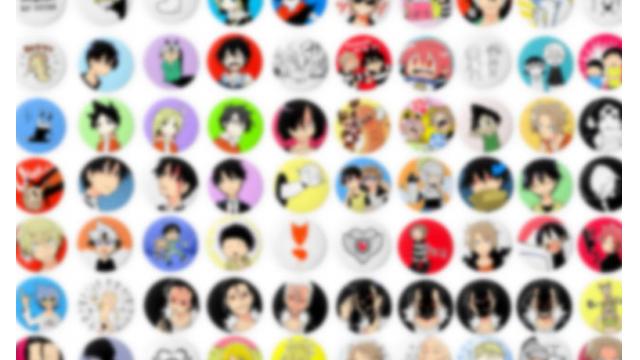 SUZURIで缶バッジ販売開始しました