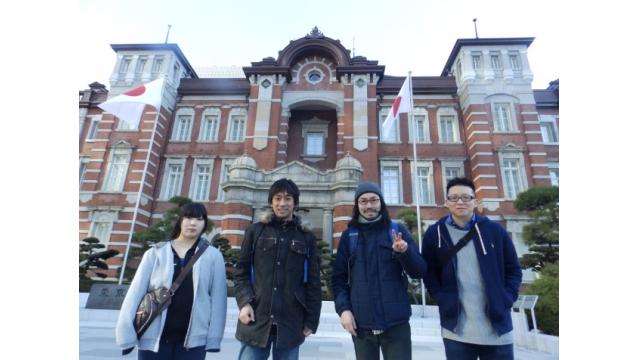 2018年　1月27日　さんぽ部ガンダムスタンプラリー　東京～日暮里編