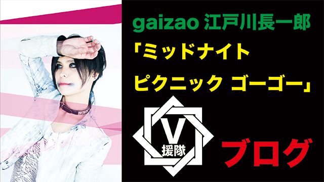 gaizao 江戸川長一郎 ブログ　第一回「ミッドナイト ピクニック ゴーゴー」