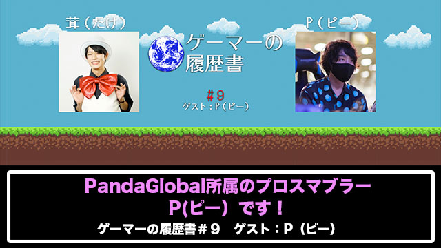 【いろいろあって書き直し】あーもうタイトルもなんだったか思い出せないよ！！【ゲーマーの履歴書 #9 P（ピー）の場合】