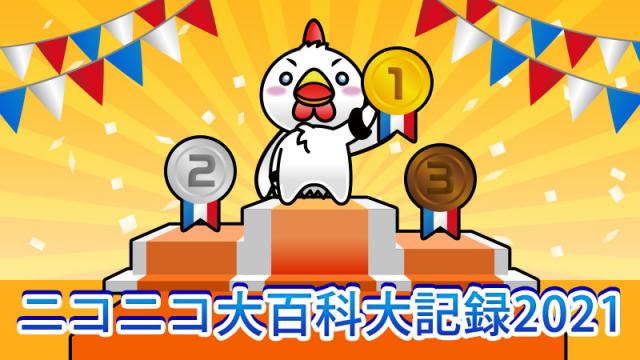 「ニコニコ大百科大記録2021」を開催いたします