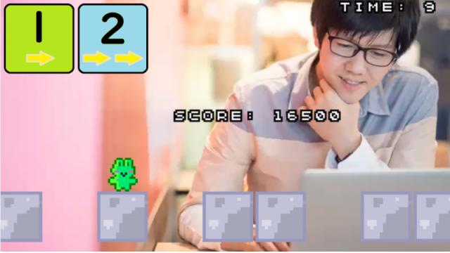 【6/29】自作ゲーム「ひぴびぴょんぴょん」紹介