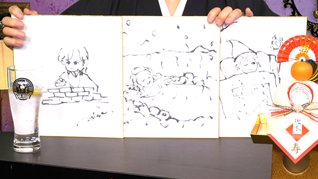 HYDEさん レア サイン入りイラスト Amazon.co.jp: 激 hyde 直筆サイン イラスト ラルク : おもちゃ