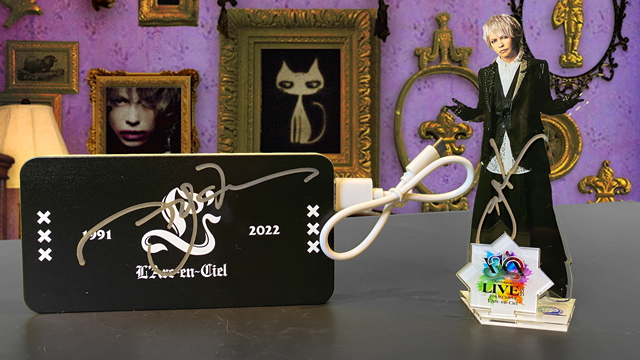 【会員限定】HYDEさん直筆サイン入りグッズプレゼント【5月放送分】