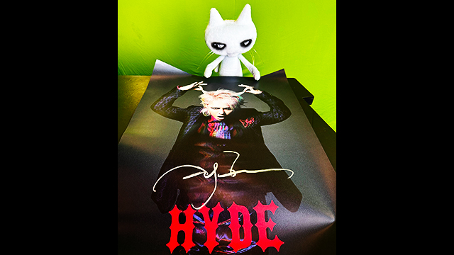 【会員限定プレゼント】HYDEさんオリジナルグッズ【7/26放送分】