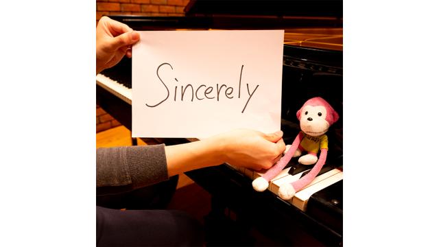 Sincerely (Anison Piano Digital)