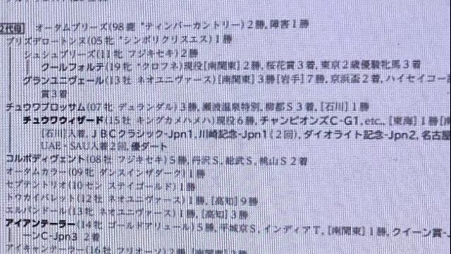 新種牡馬セミナー