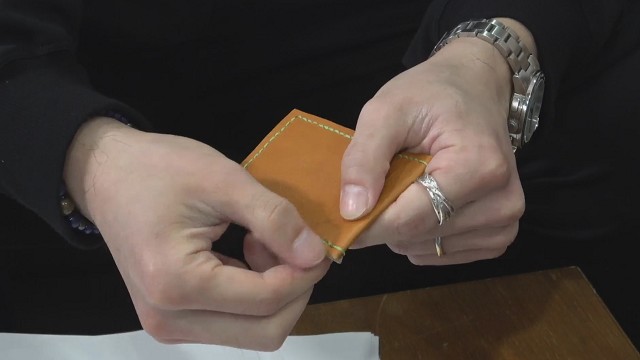 革職人への道～　革であるものを 制作中