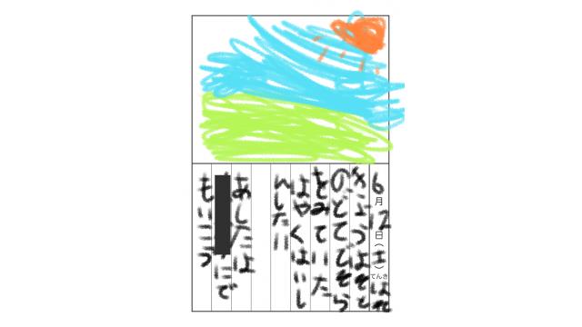 6月13日（日）くもり