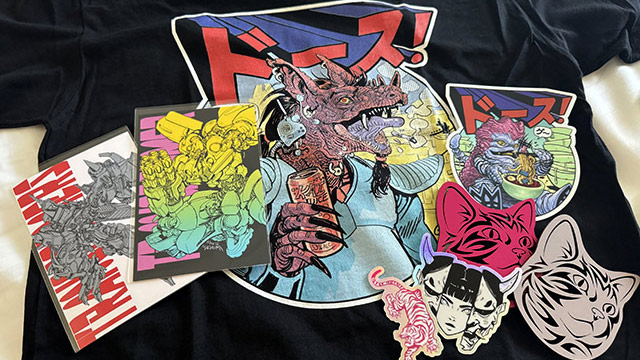 大阪コミコン2024の戦利品を見てくれ