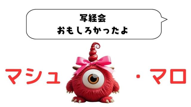 マシュマロ～写経会おもしろかったよ～