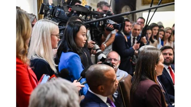 新唐人記者を襲った事件　閣議で語られる　トランプ大統領は勇気を称賛