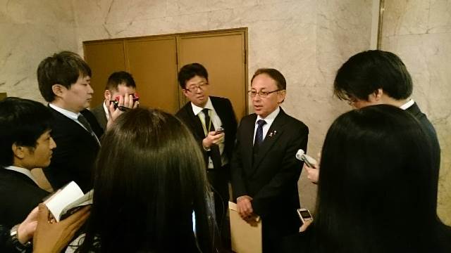 天皇の退位等について衆参正副議長より内容確認