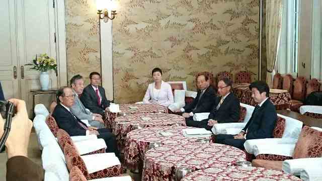 特別国会でしっかり審議を　野党国会対策委員長会談