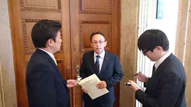 北朝鮮ミサイル発射に強く抗議　野党国会対策委員長会談