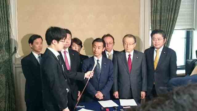 「ギャンブル依存症対策基本法案」「カジノ法廃止法案」「共謀罪廃止法案」を衆議院に提出