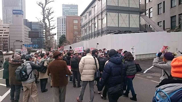 「2.16モリ・カケ追及！緊急デモ」開催