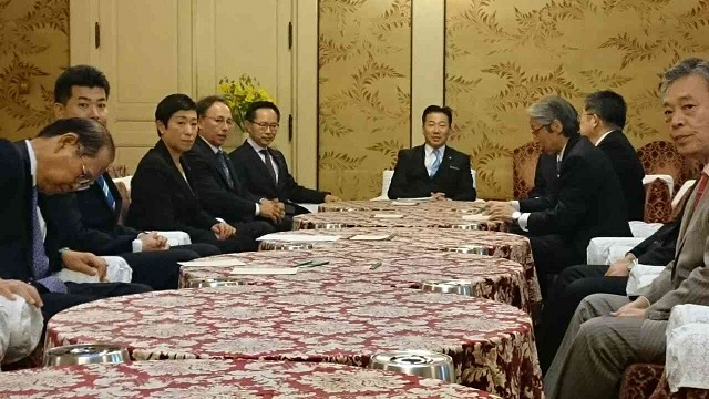 「働き方改革」関連法案提出見送り等与党へ要求　野党幹事長・書記局長会談