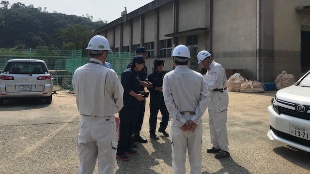 平成30年7月豪雨災害対策本部会議　視察報告