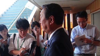 せきね敏伸公認候補者の必勝を期して！