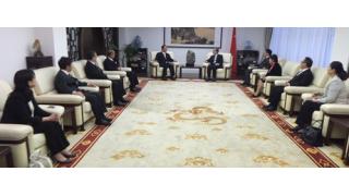 小沢代表、程駐日中国大使と意見交換