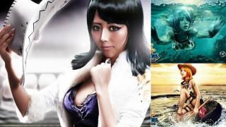 ナミとロビンをフォトショ仕事でリアルに再現したコスプレ集