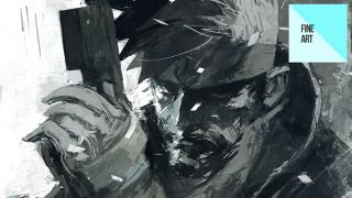 独特のタッチが美しい。アシュレイ・ウッド氏が描く『メタルギア』アート