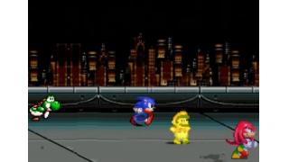 8BIT 16BITキャラのマラソン！　でも勝つのはソニックじゃない？