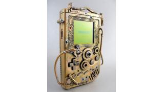 19世紀からやってきた？ スチームパンク風ゲームボーイ