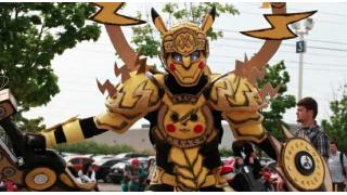 一狩り行くのかと思ったら...独創的に進化を遂げたピカチュウのコスプレだったでござる